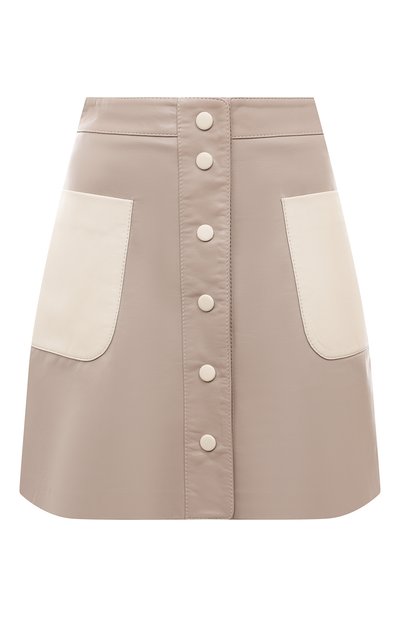 Женская кожаная юбка CHAUD STUDIO, арт. CARLASKIRT23