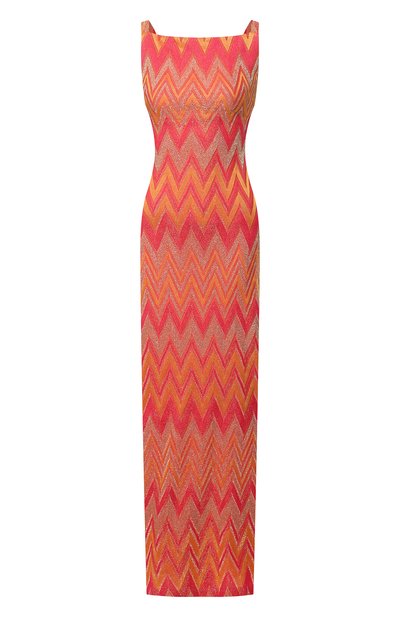 Женское платье из смеси хлопка и вискозы M MISSONI, арт. 2DG00351/2J002L
