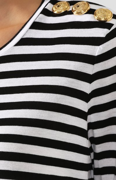 Футболка в полоску BALMAIN, арт. RF11096/V026, фото 5