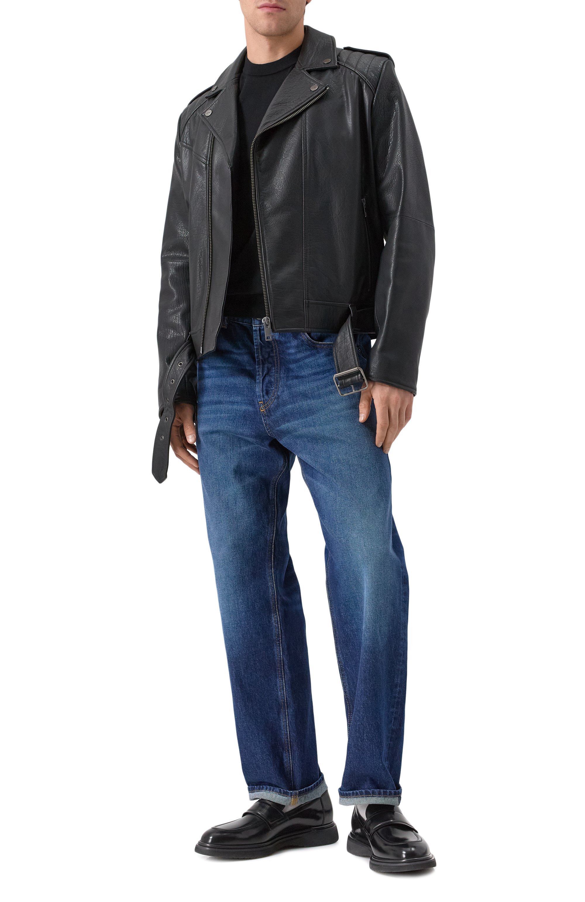 Кожаные лоферы BLU BARRETT, арт. CITY354-006, фото 2