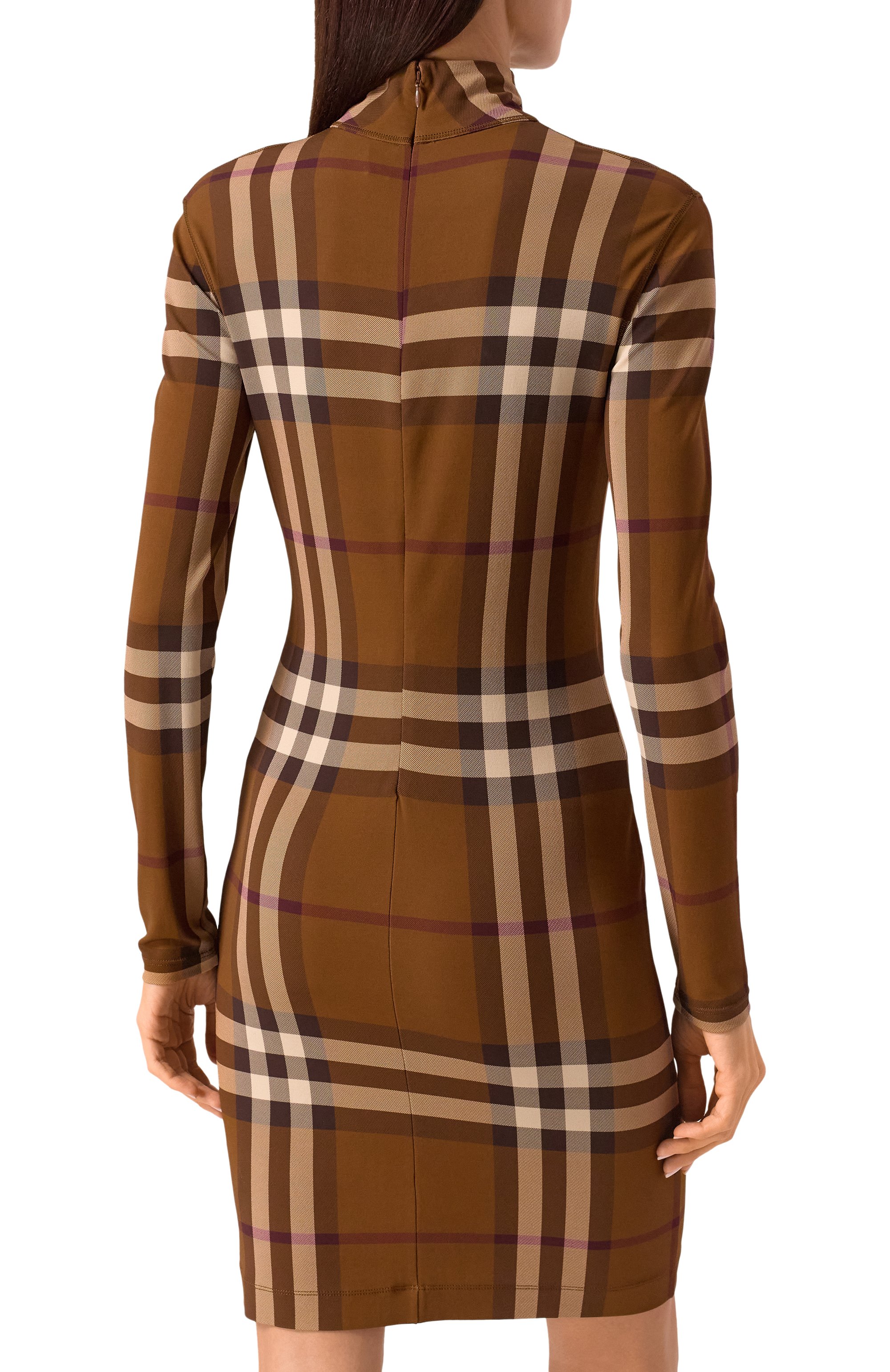 Платье из вискозы BURBERRY, арт. 8057106, фото 4