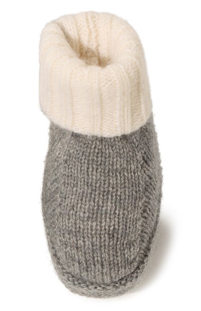 Шерстяные пинетки BABY T, арт. 22AI173SA, фото 4