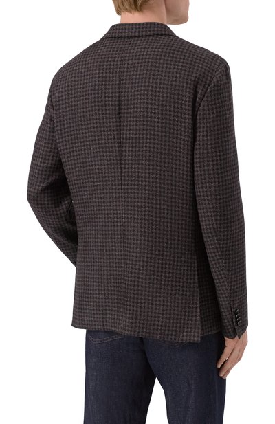 Пиджак из шерсти и льна ZEGNA, арт. 850744/1D7SG0, фото 5