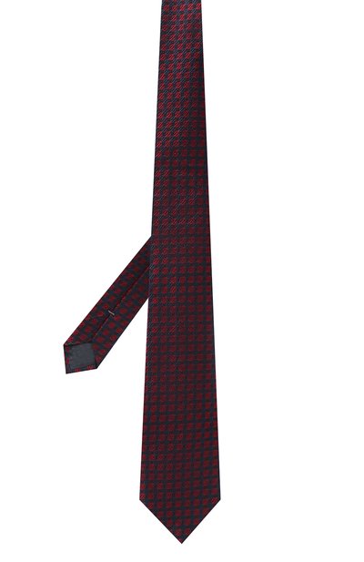 Шелковый галстук ZEGNA красного цвета по цене 19650 руб., арт. Z2E01T/1L8, фото 3 Шелковый галстук ZEGNA, арт. Z2E01T/1L8, фото 3