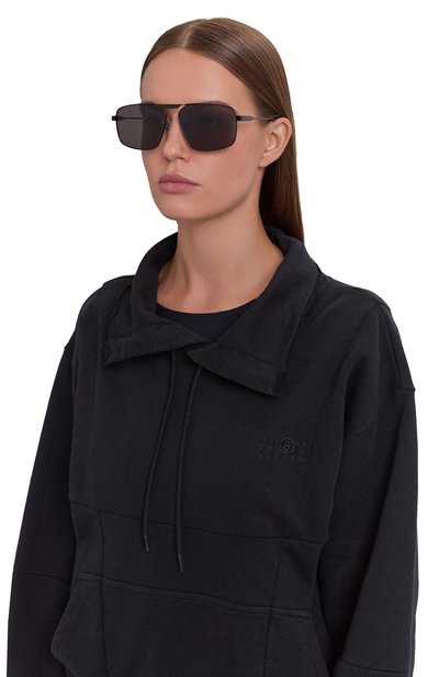 Солнцезащитные очки BALENCIAGA черного цвета по цене 47300 руб., арт. BB0418SK 001, фото 3 Солнцезащитные очки BALENCIAGA, арт. BB0418SK 001, фото 3