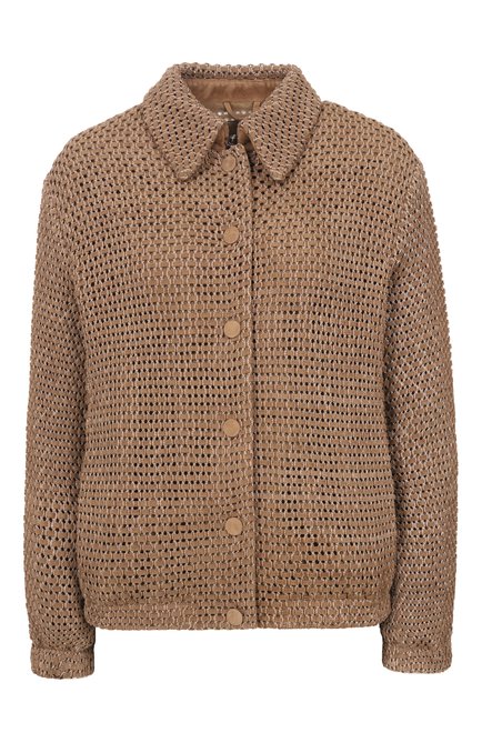 Женская замшевая куртка GIORGIO ARMANI, арт. GW003148/AF24743