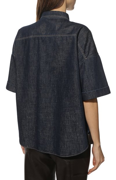 Джинсовая рубашка BRUNELLO CUCINELLI, арт. MH197NL506, фото 4