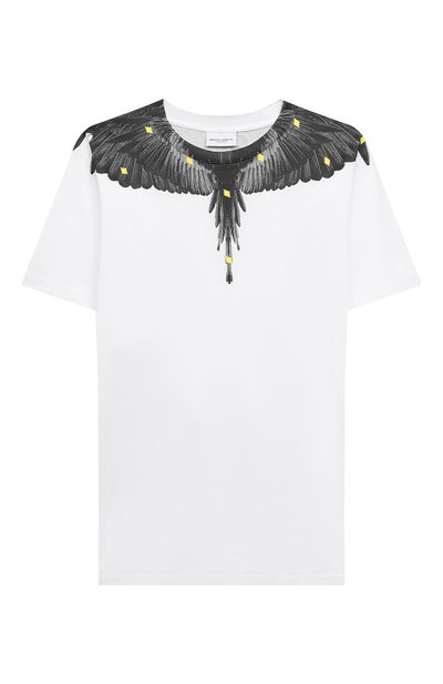 Хлопковая футболка MARCELO BURLON KIDS OF MILAN, арт. 21E/B/MB/1114/0010/8-14Y, фото 1
