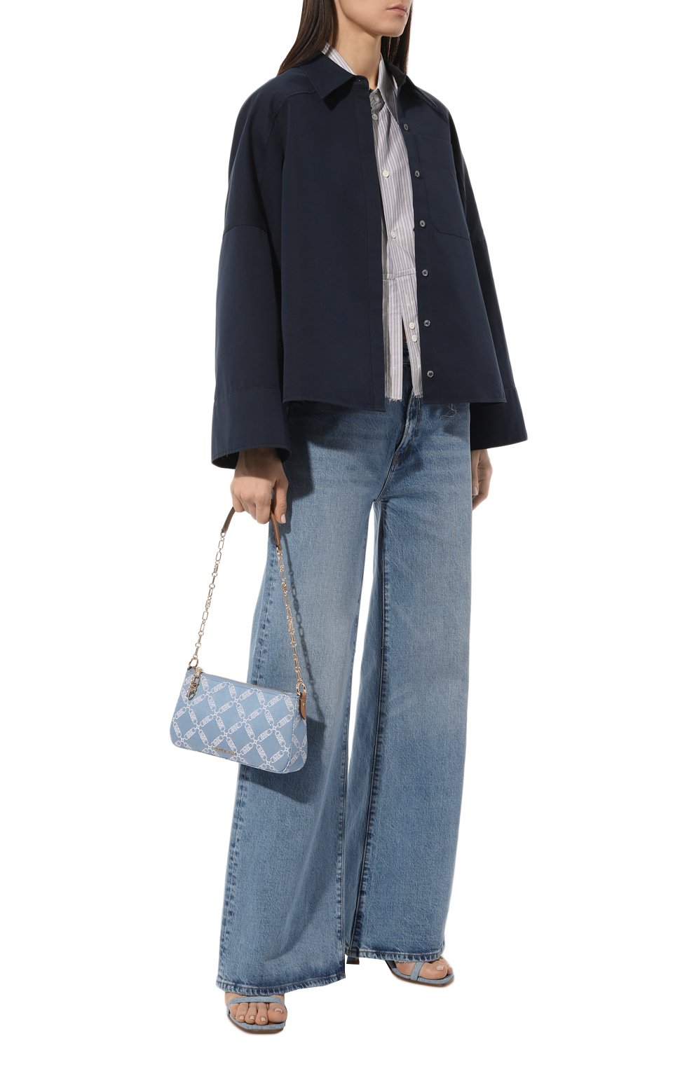 Сумка empire MICHAEL MICHAEL KORS голубого цвета по цене 21100 руб., арт. 32R4G8EW6U, фото 7 Сумка empire MICHAEL MICHAEL KORS, арт. 32R4G8EW6U, фото 7