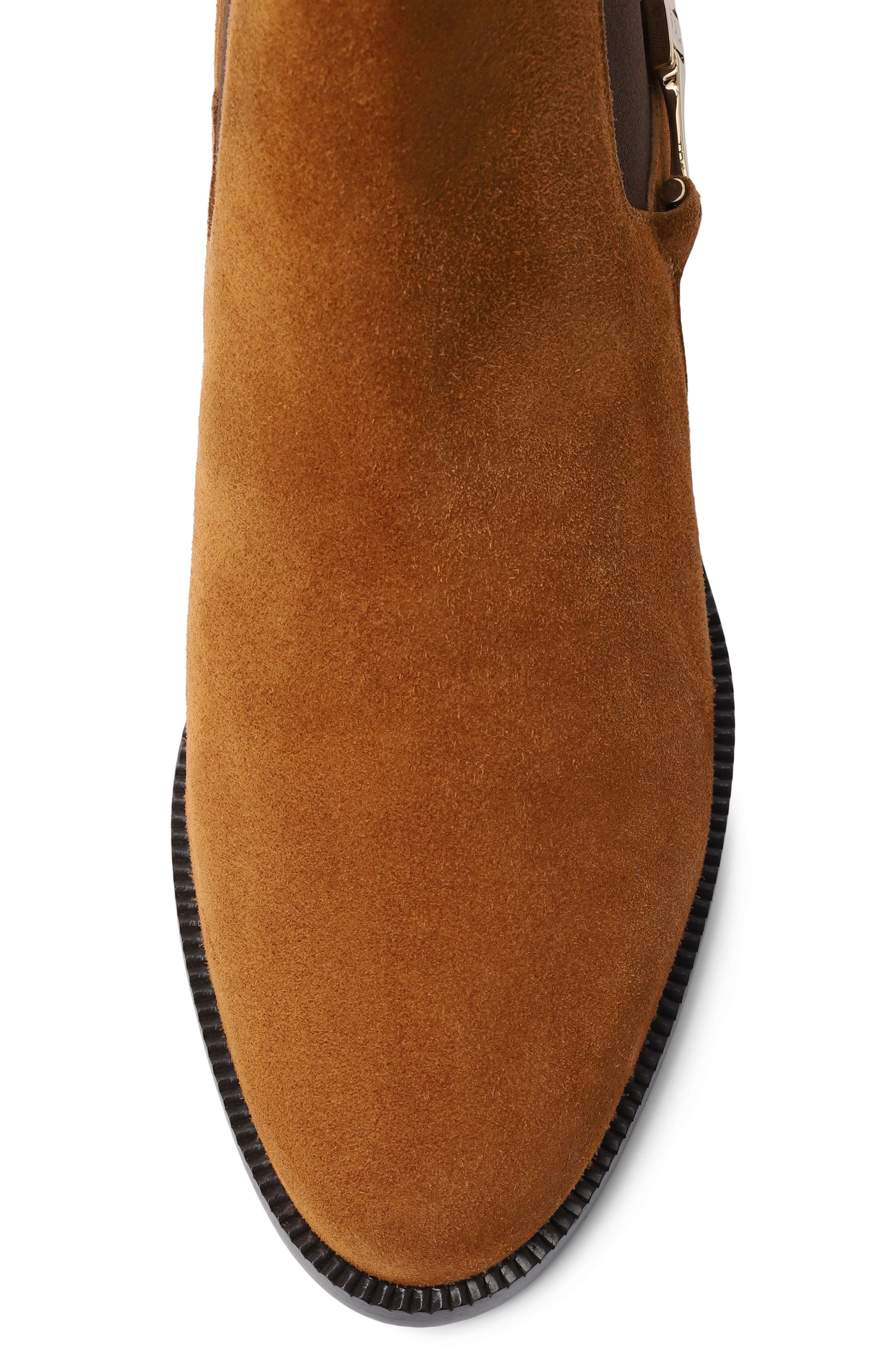 Замшевые челси FERRAGAMO, арт. 01K234/784_SUEDE, фото 6