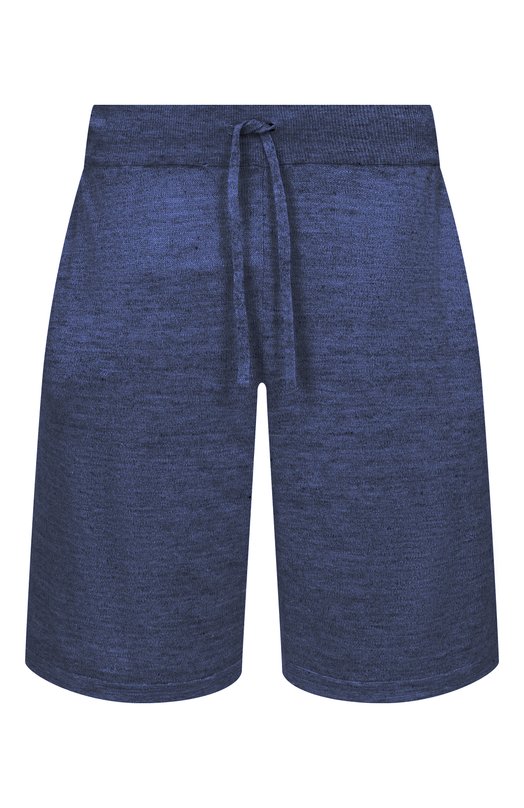 Шорты изо льна и шелка Andrea Campagna M5426-8088 Синий M5426-8088