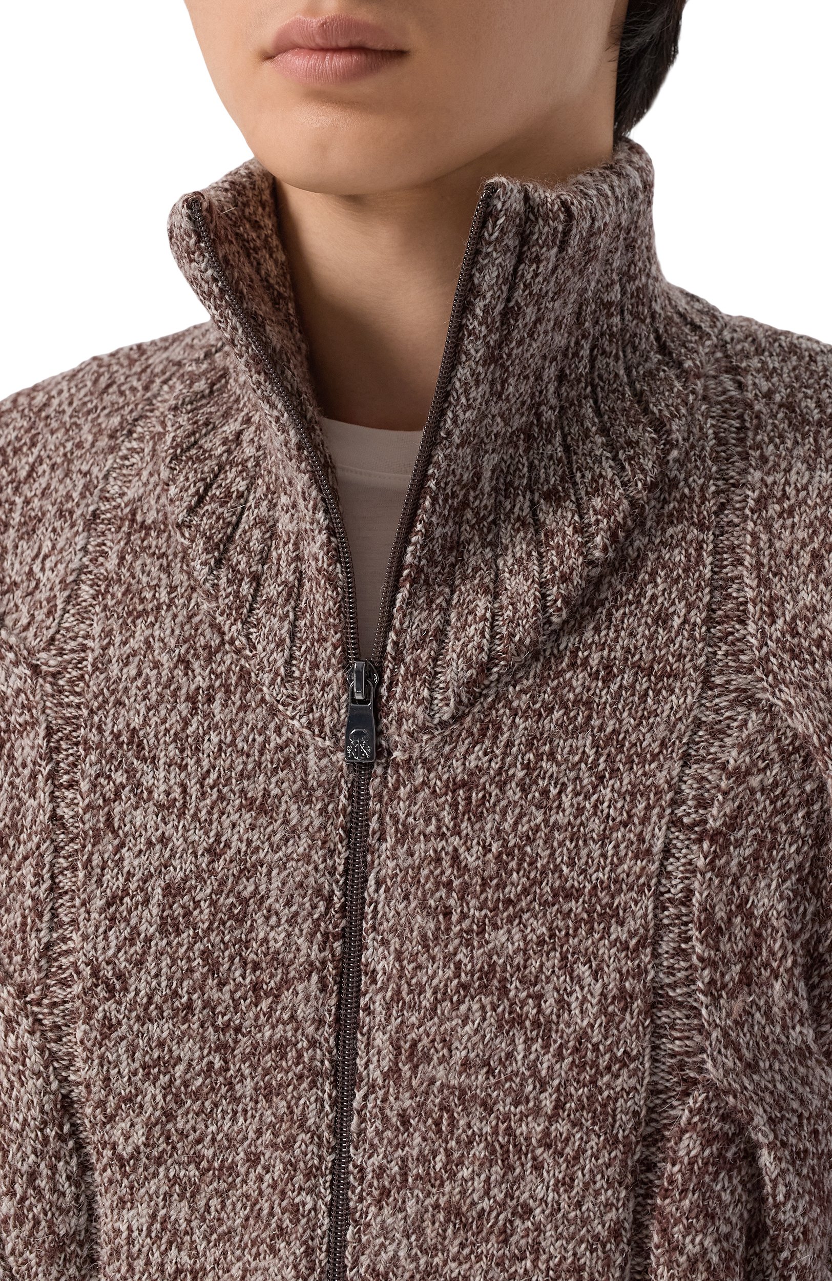 Шерстяной кардиган CORNELIANI, арт. 28M572/2A25109, фото 5