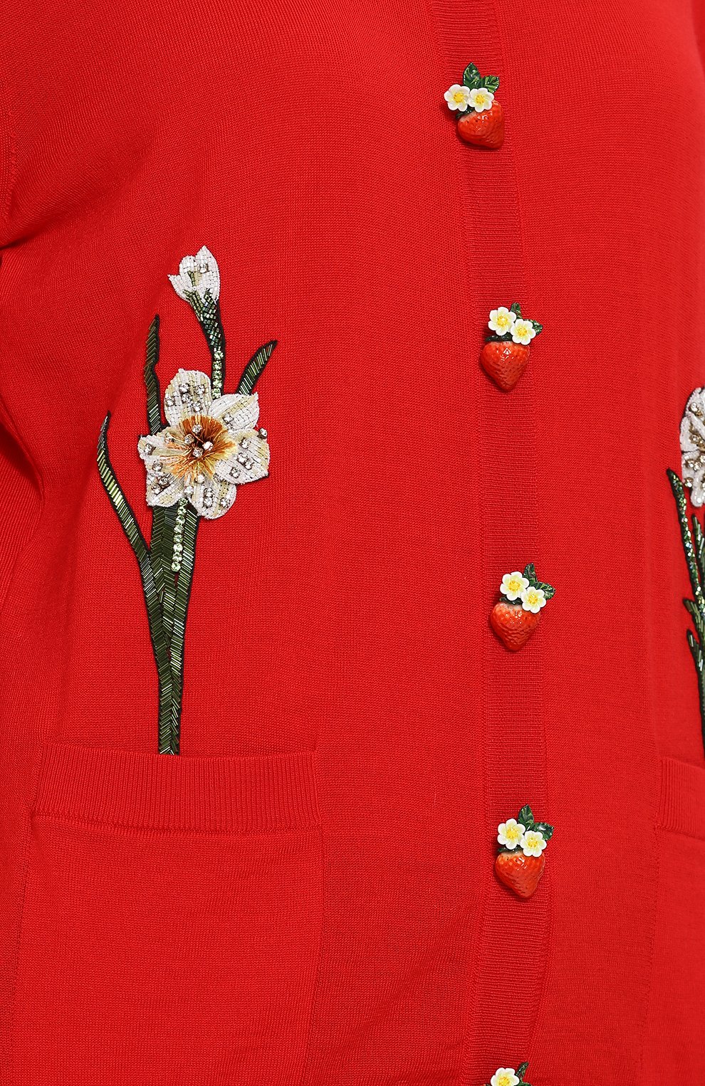 Шерстяной кардиган с декоративными пуговицами DOLCE & GABBANA, арт. FX054Z/JAVHM, фото 5