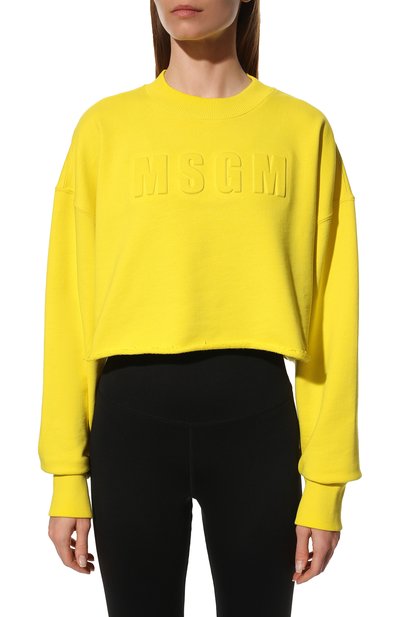 Хлопковый свитшот MSGM, арт. 3241MDM92 227299, фото 3