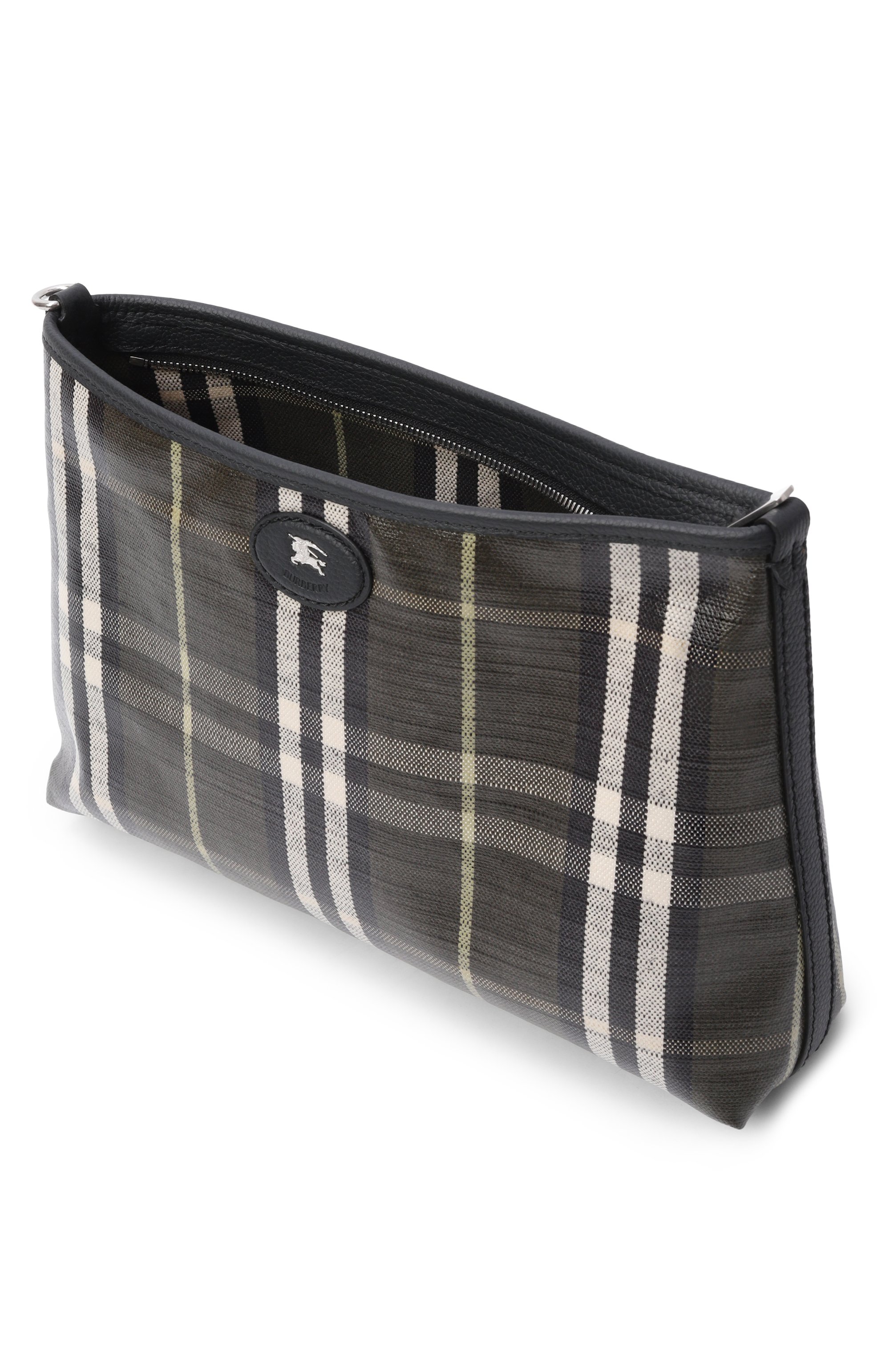 Несессер BURBERRY хаки цвета по цене 107000 руб., арт. 8119580, фото 3 Несессер BURBERRY, арт. 8119580, фото 3