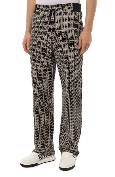 Хлопковые брюки BALMAIN, арт. DH1PQ270/JC97, фото 3