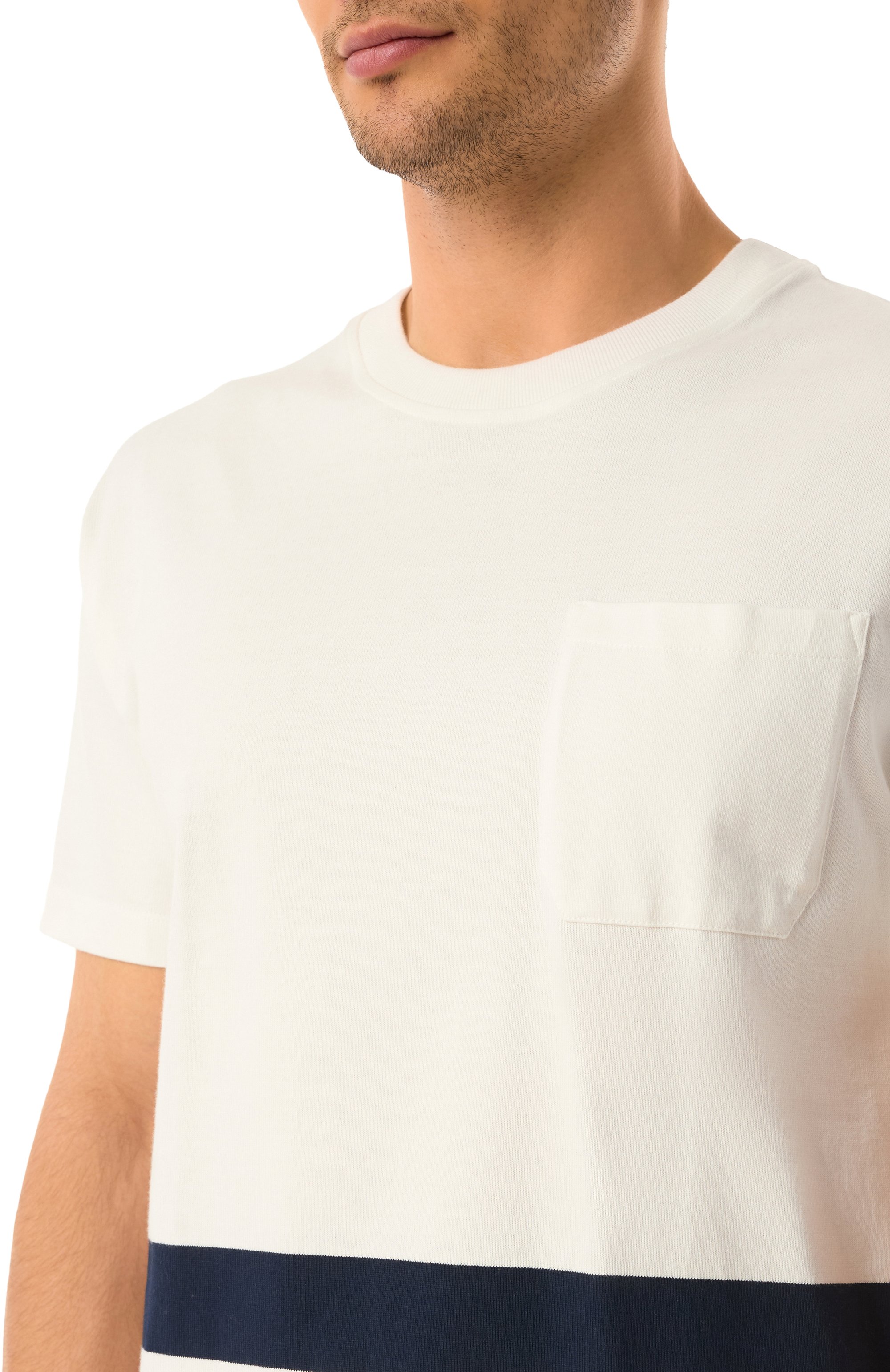 Хлопковая футболка PAUL&SHARK, арт. 25411034, фото 5