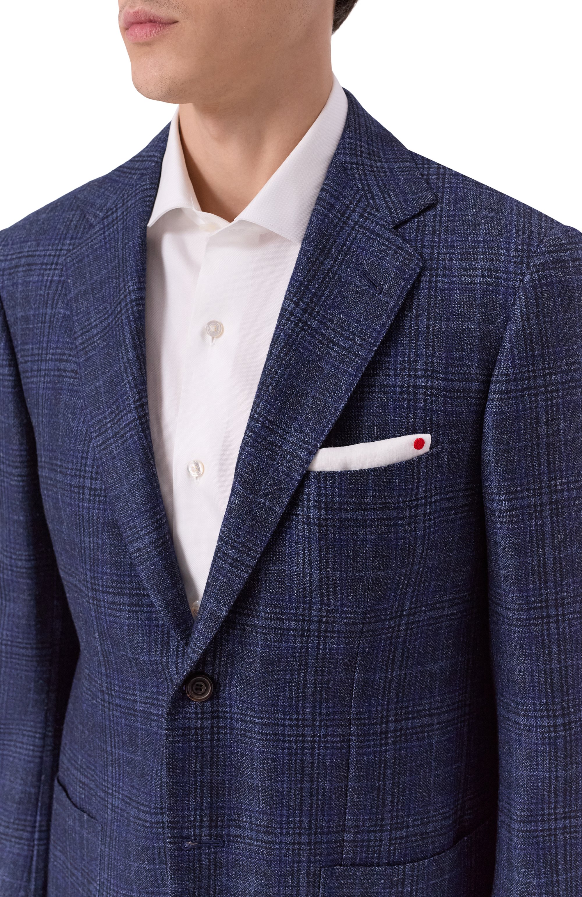 Пиджак из шерсти и кашемира KITON, арт. UG81K01T91, фото 6