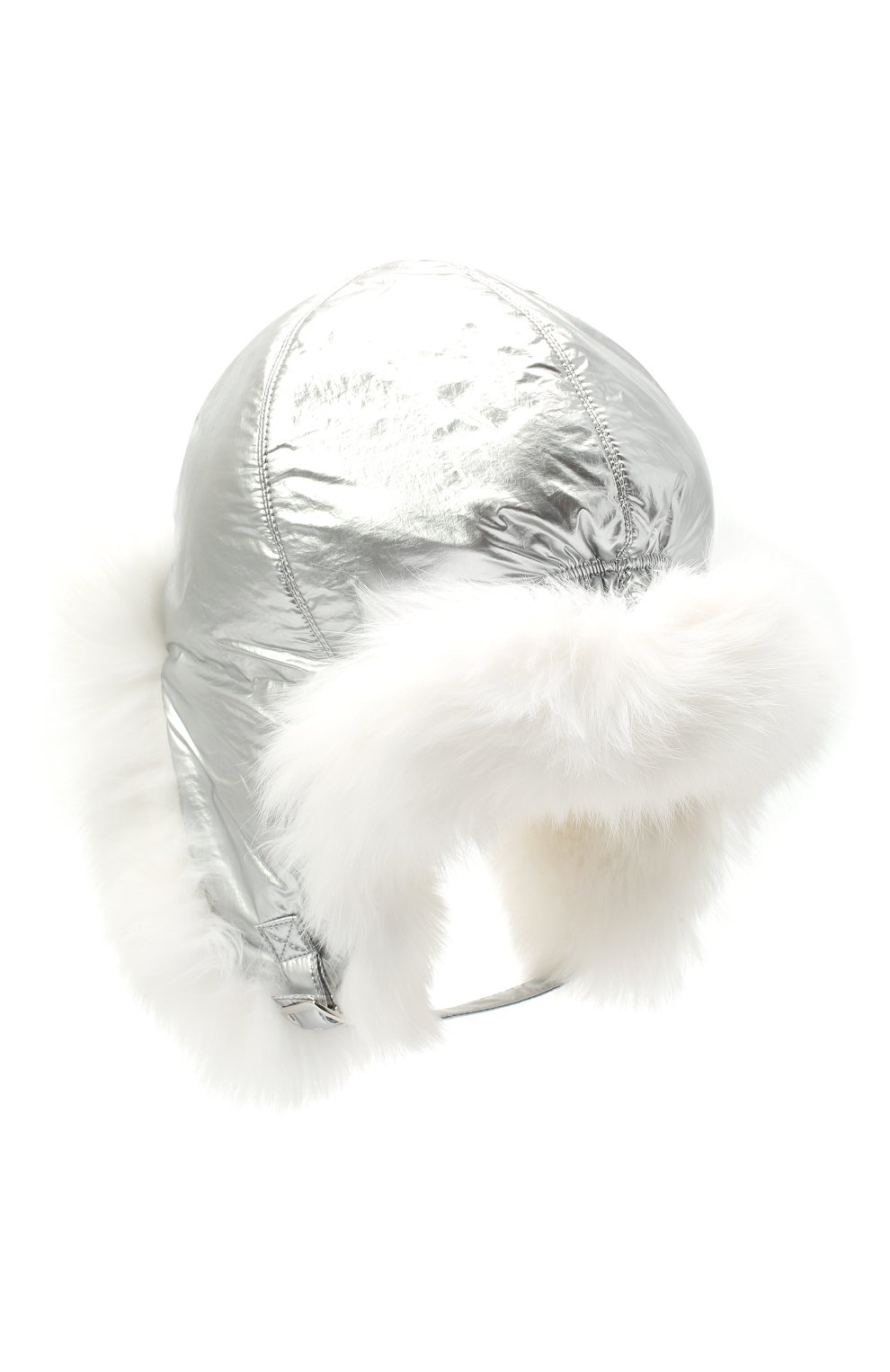 Пуховая шапка-ушанка YVES SALOMON ENFANT, арт. 21WEA015XXD0MW, фото 2