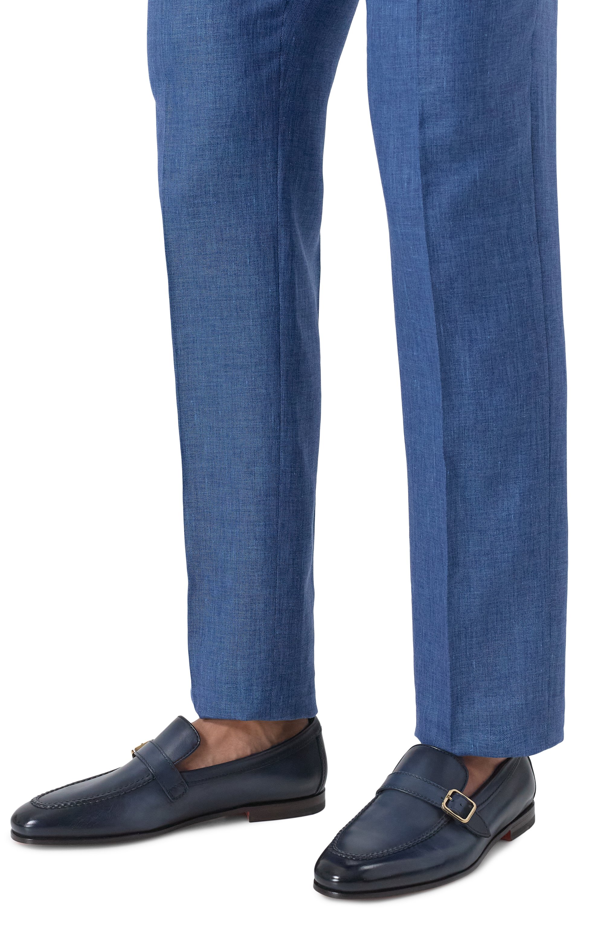 Кожаные лоферы carlos SANTONI, арт. MCNG18005SA4SLAS, фото 3