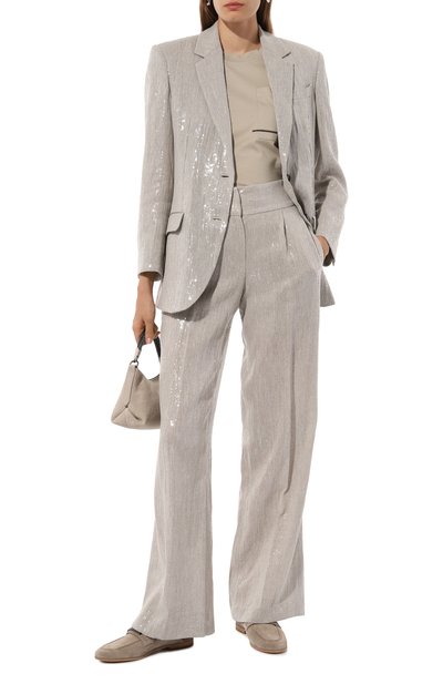 Женские замшевые сабо BRUNELLO CUCINELLI, арт. MZSFC2622