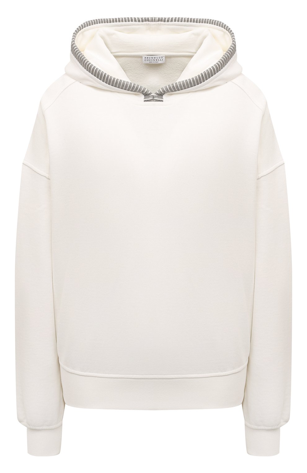 Хлопковое худи BRUNELLO CUCINELLI, арт. MN05NHR209, фото 1