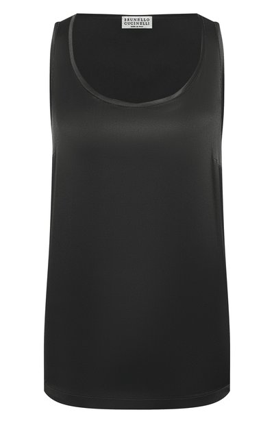 Женский атласный топ BRUNELLO CUCINELLI, арт. M0C59DE330