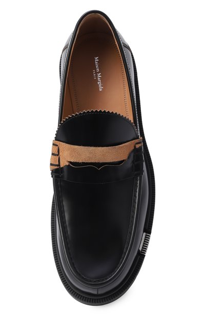 Кожаные пенни-лоферы décortiqué MAISON MARGIELA, арт. S57WR0150/P7554, фото 5