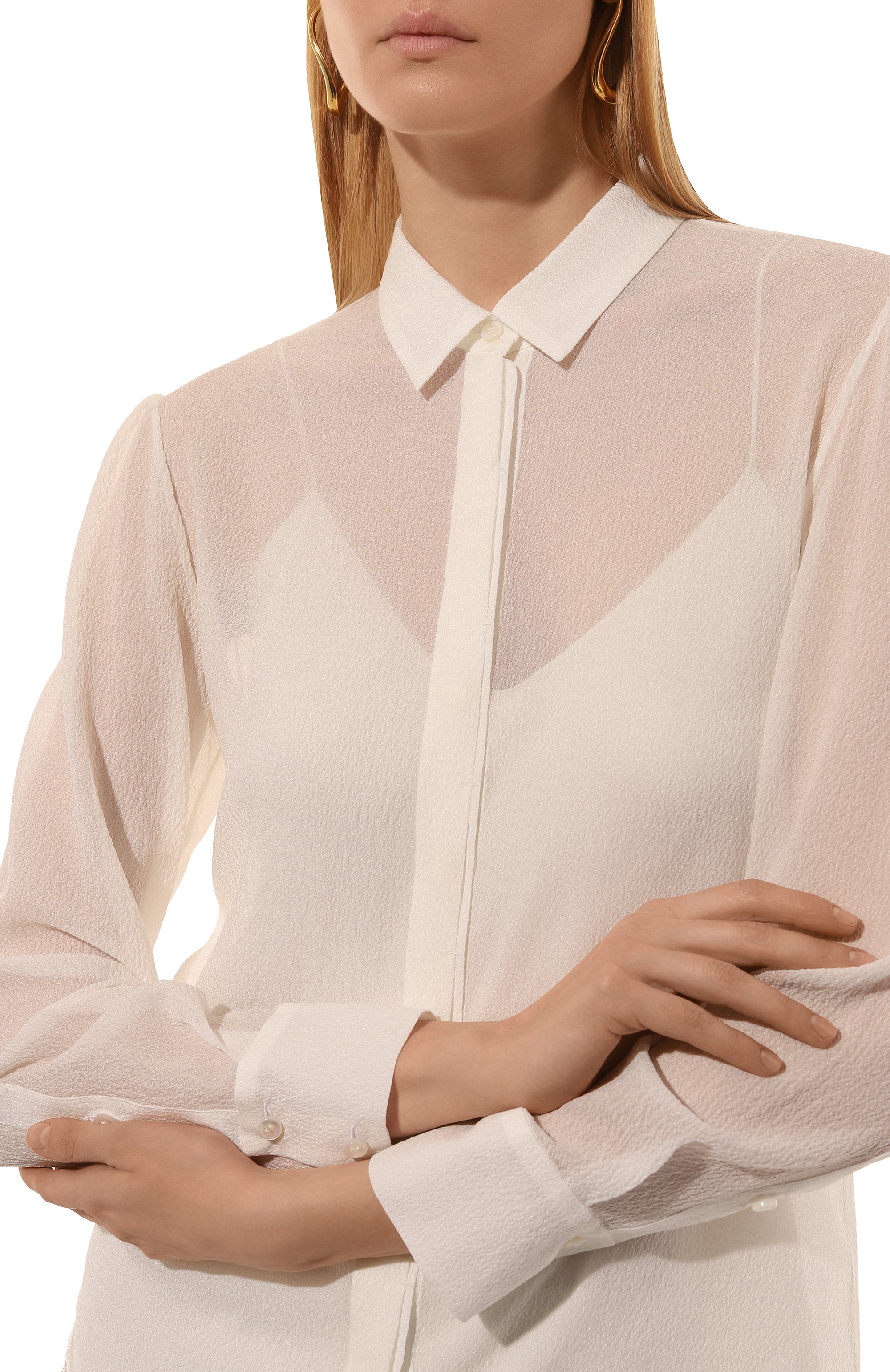 Шелковая блузка GOOROO, арт. BL017-2200-101-FW24/25, фото 5