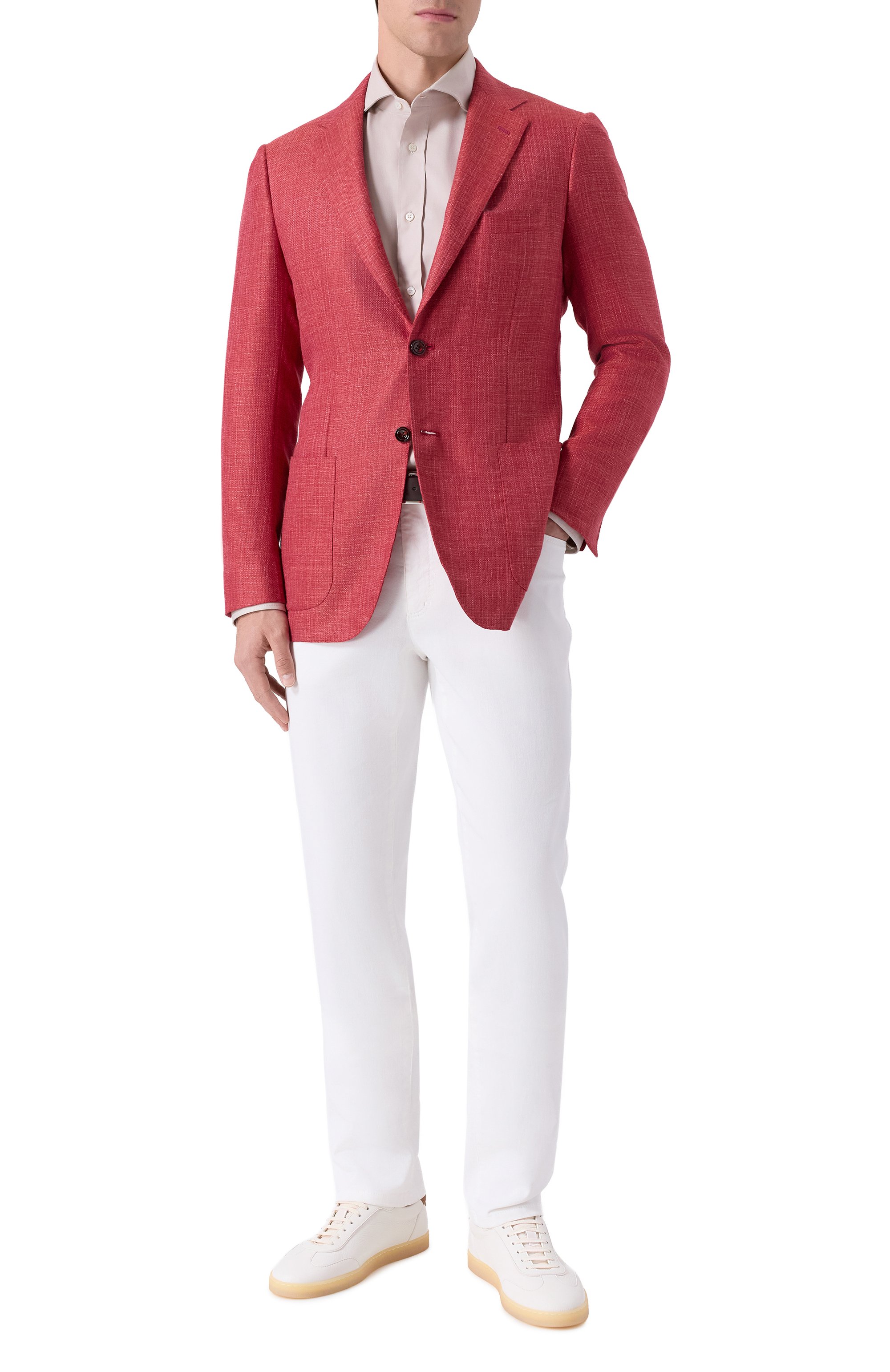 Пиджак из кашемира и шелка KITON, арт. UG81K06T46, фото 3