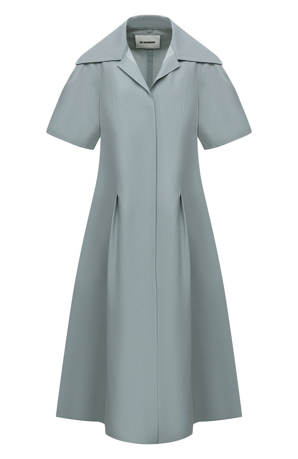 Платье изо льна и шелка JIL SANDER, арт. JSPU502205-WU330300, фото 1