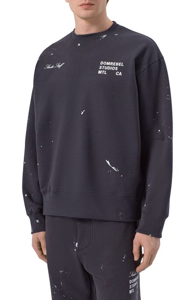 Хлопковый свитшот DOMREBEL, арт. M STAFF/SWEATSHIRT, фото 3