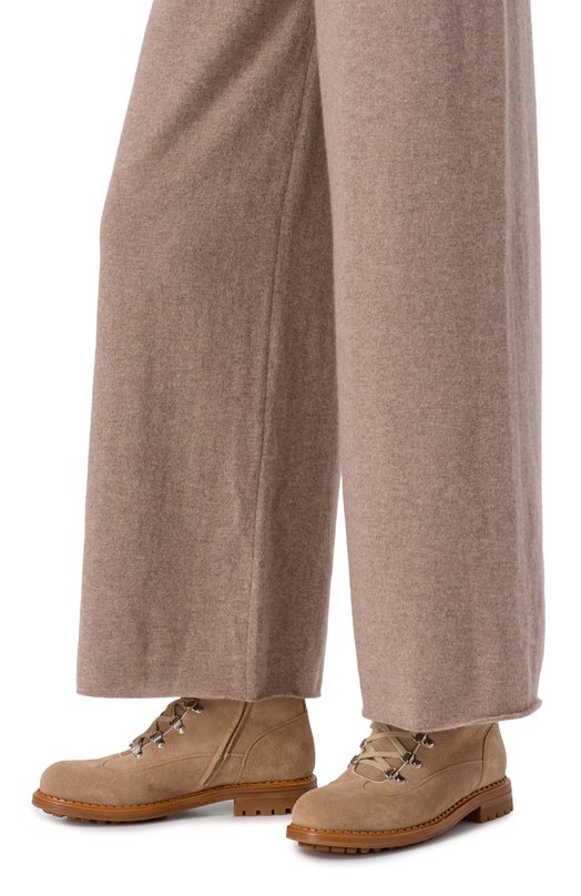 Замшевые ботинки Kiton D58812N0113609 Бежевый  D58812N0113609 Фото 2
