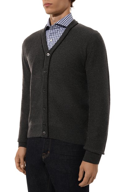 Кардиган из шерсти и кашемира ZILLI, арт. KCA001M0223VTRI00, фото 3