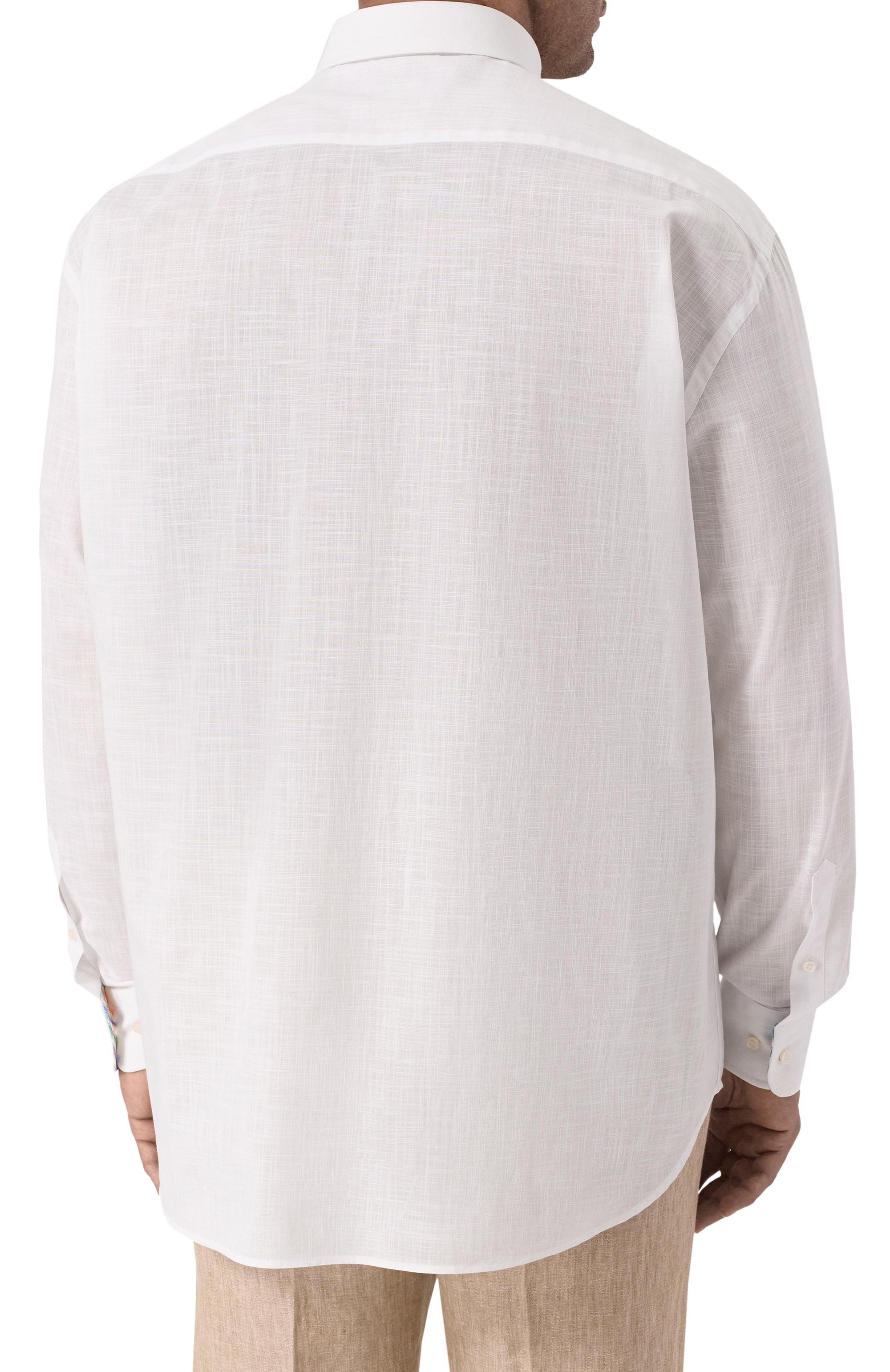 Хлопковая рубашка PAUL&SHARK, арт. 25413230R/49, фото 4