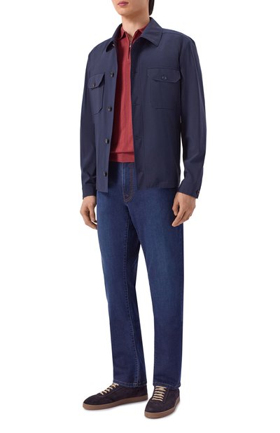 Джинсы CORNELIANI темно-синего цвета по цене 51250 руб., арт. 274JG4/2720171, фото 2 Джинсы CORNELIANI, арт. 274JG4/2720171, фото 2