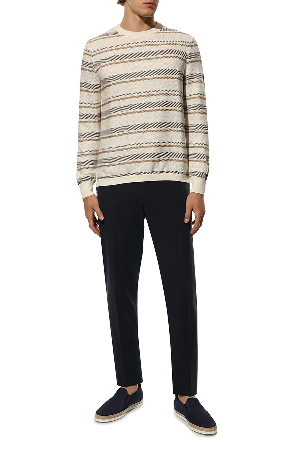 Замшевые слипоны gomma rafia TOD’S, арт. XXM0TV0K900RE0, фото 2