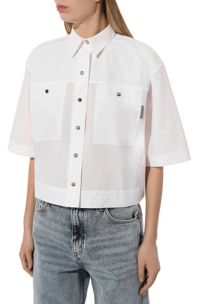 Джинсовая рубашка BRUNELLO CUCINELLI, арт. ML949B1348, фото 3