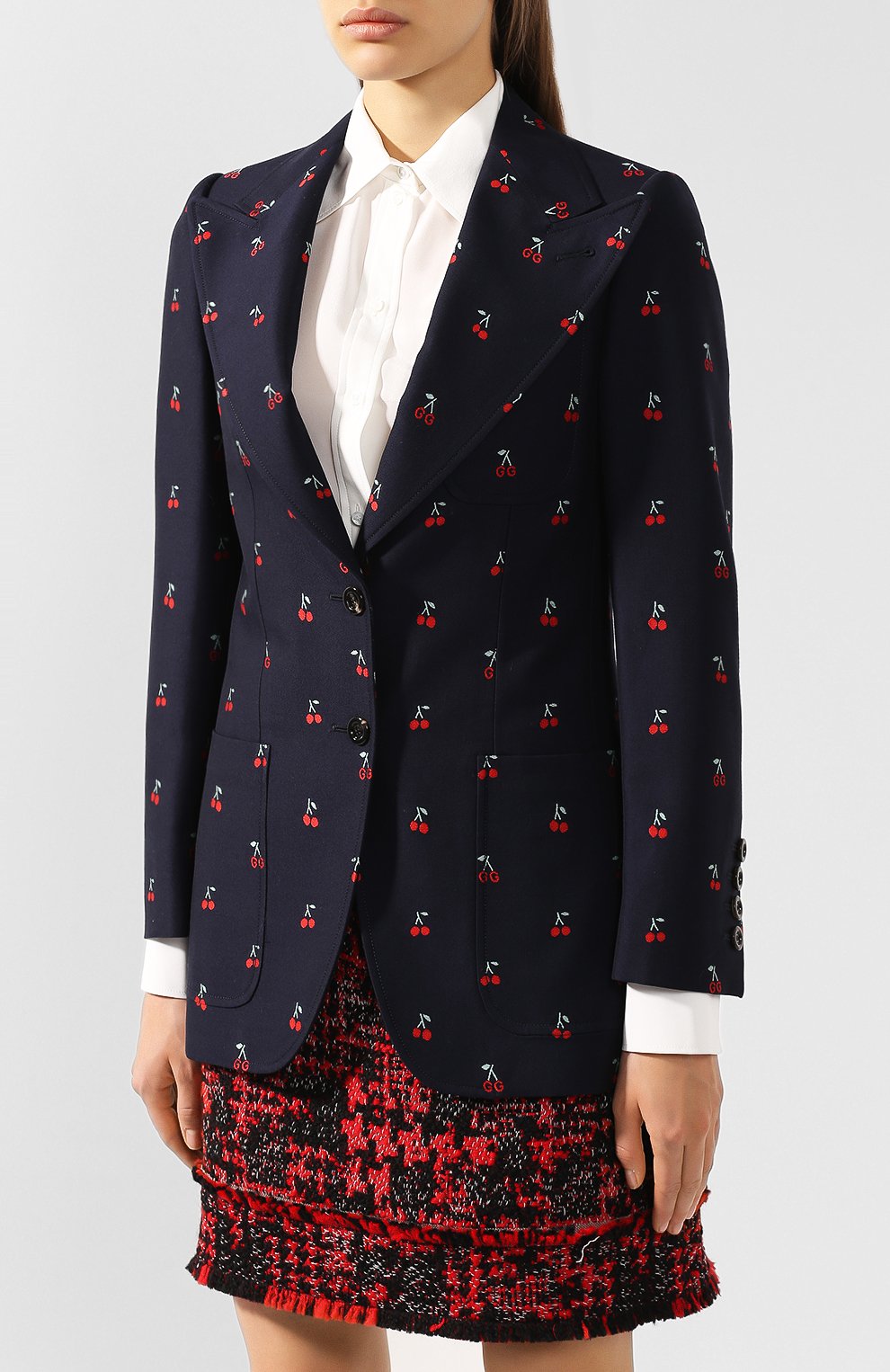 Жакет из смеси хлопка и шерсти GUCCI, арт. 577307/ZABMY, фото 3