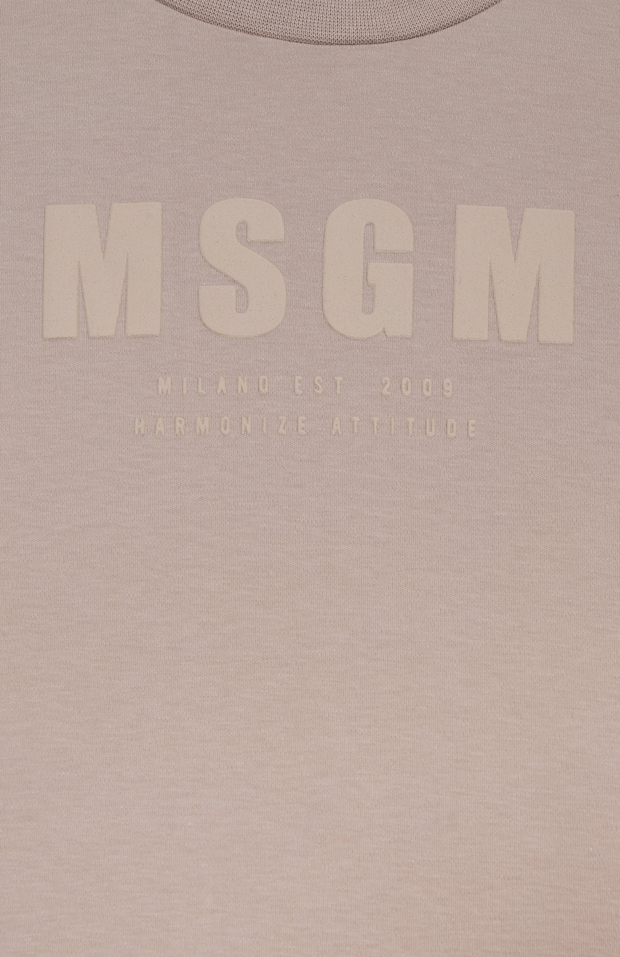 Хлопковое платье MSGM KIDS, арт. S5MSJGDR178, фото 3