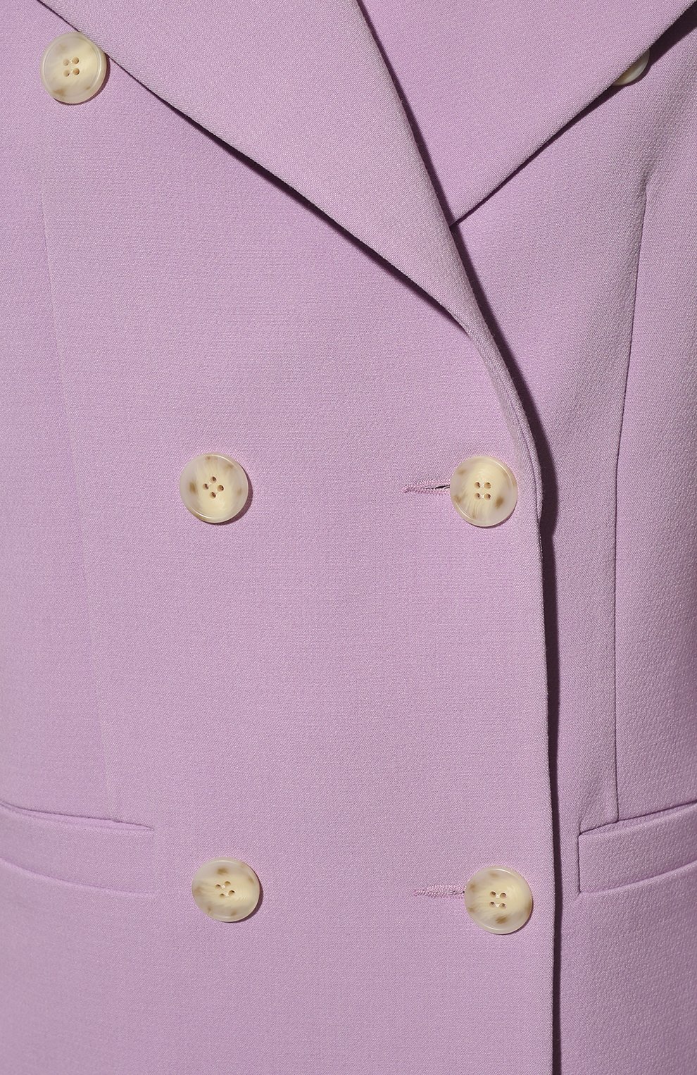 Жакет из вискозы LESYANEBO сиреневого цвета по цене 38000 руб., арт. SS22/H-108, фото 5 Жакет из вискозы LESYANEBO, арт. SS22/H-108, фото 5