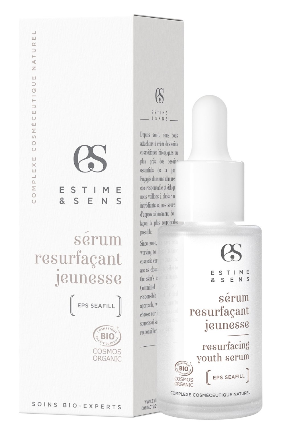 Сыворотка омолаживающая serum resurfacant jeunesse (30ml) ESTIME&SENS, арт. 3760119697009, фото 2