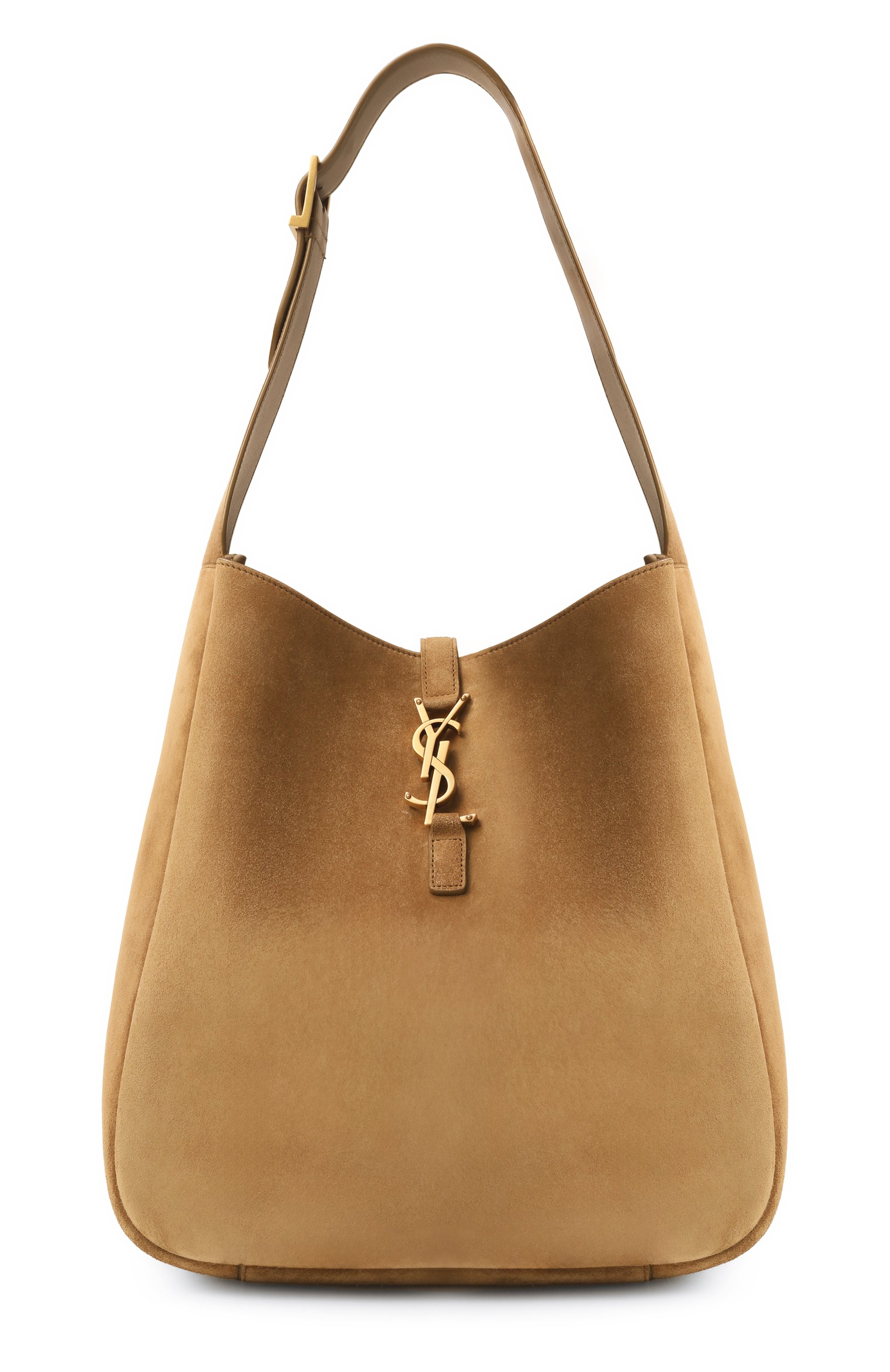 Сумка le 5 à 7 supple large SAINT LAURENT темно-бежевого цвета по цене 431000 руб., арт. 753837/1U80W, фото 1 Сумка le 5 à 7 supple large SAINT LAURENT, арт. 753837/1U80W, фото 1