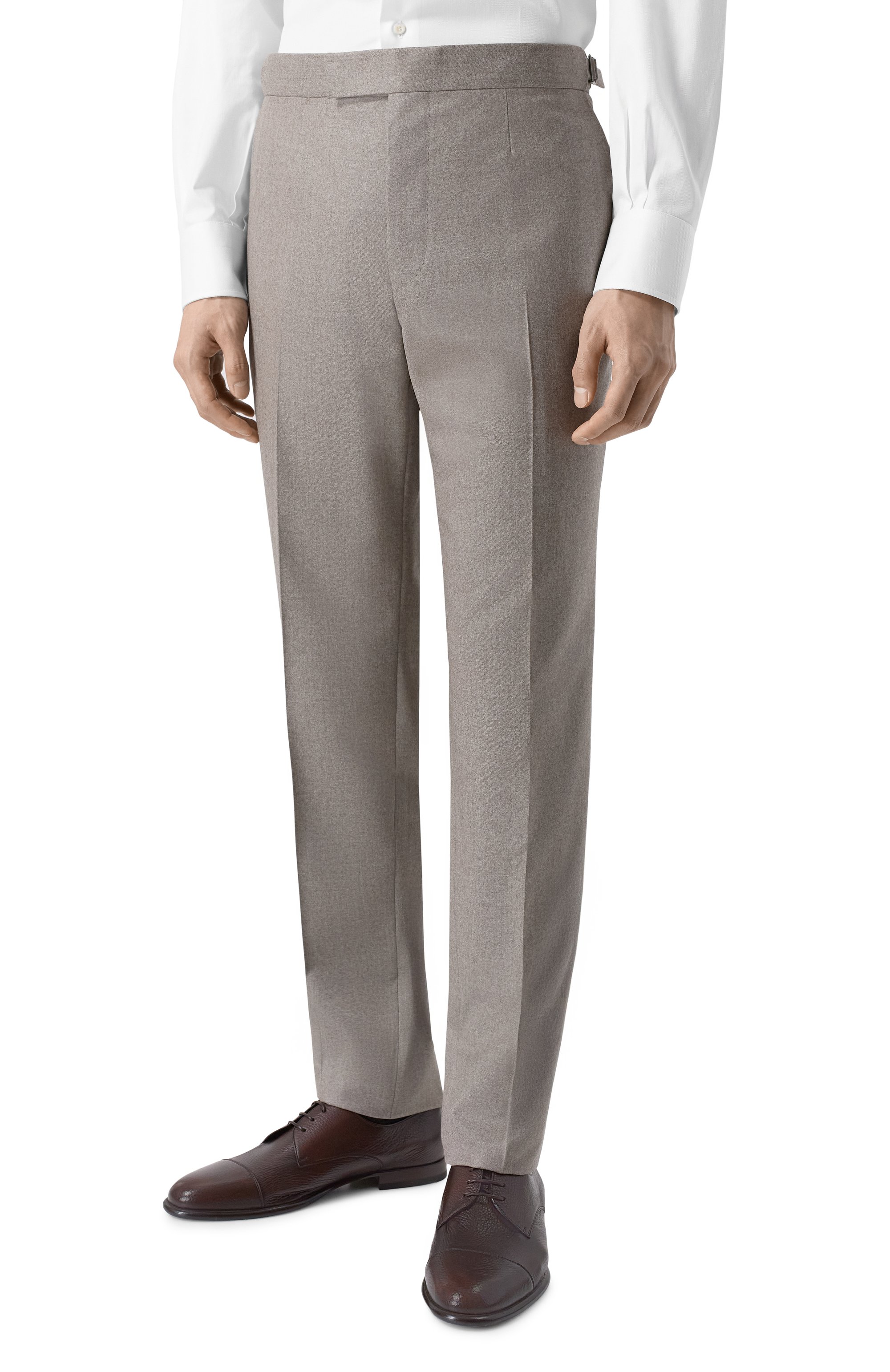 Шерстяные брюки ZEGNA, арт. 75A812/R830F06A8, фото 3