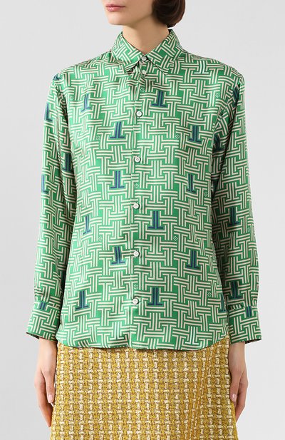 Шелковая блузка LANVIN, арт. RW-T0670I-4231-H19, фото 3