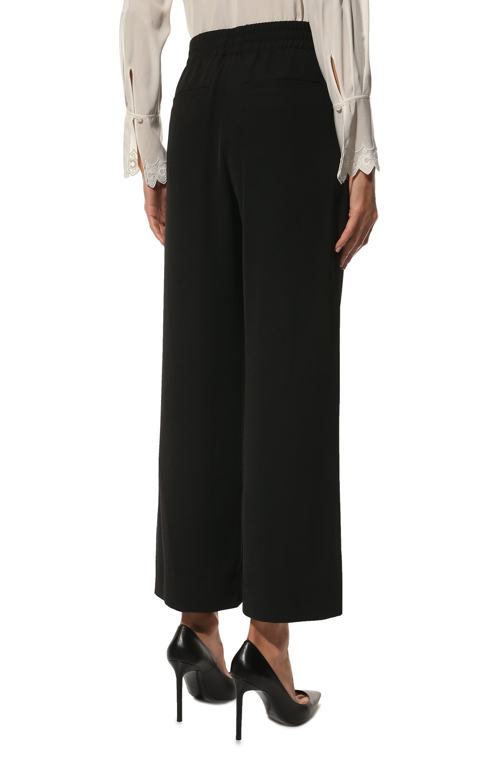 Брюки BY MALENE BIRGER черного цвета по цене 28500 руб., арт. Q70501005/LUCASSIN0, фото 4 Брюки BY MALENE BIRGER, арт. Q70501005/LUCASSIN0, фото 4