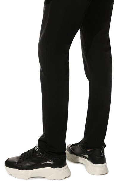 Кожаные кроссовки ROBERTO CAVALLI, арт. PRS018/PZA47, фото 3