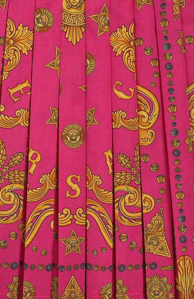 Плиссированная юбка VERSACE, арт. YC000092/A232758/8A-14A, фото 3