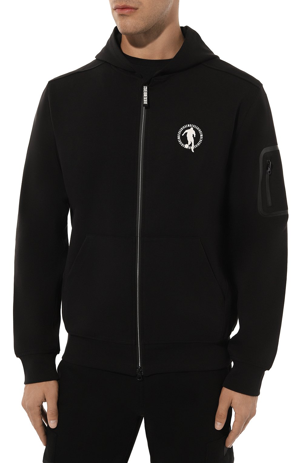 Хлопковая толстовка DIRK BIKKEMBERGS, арт. PBMF0436, фото 3