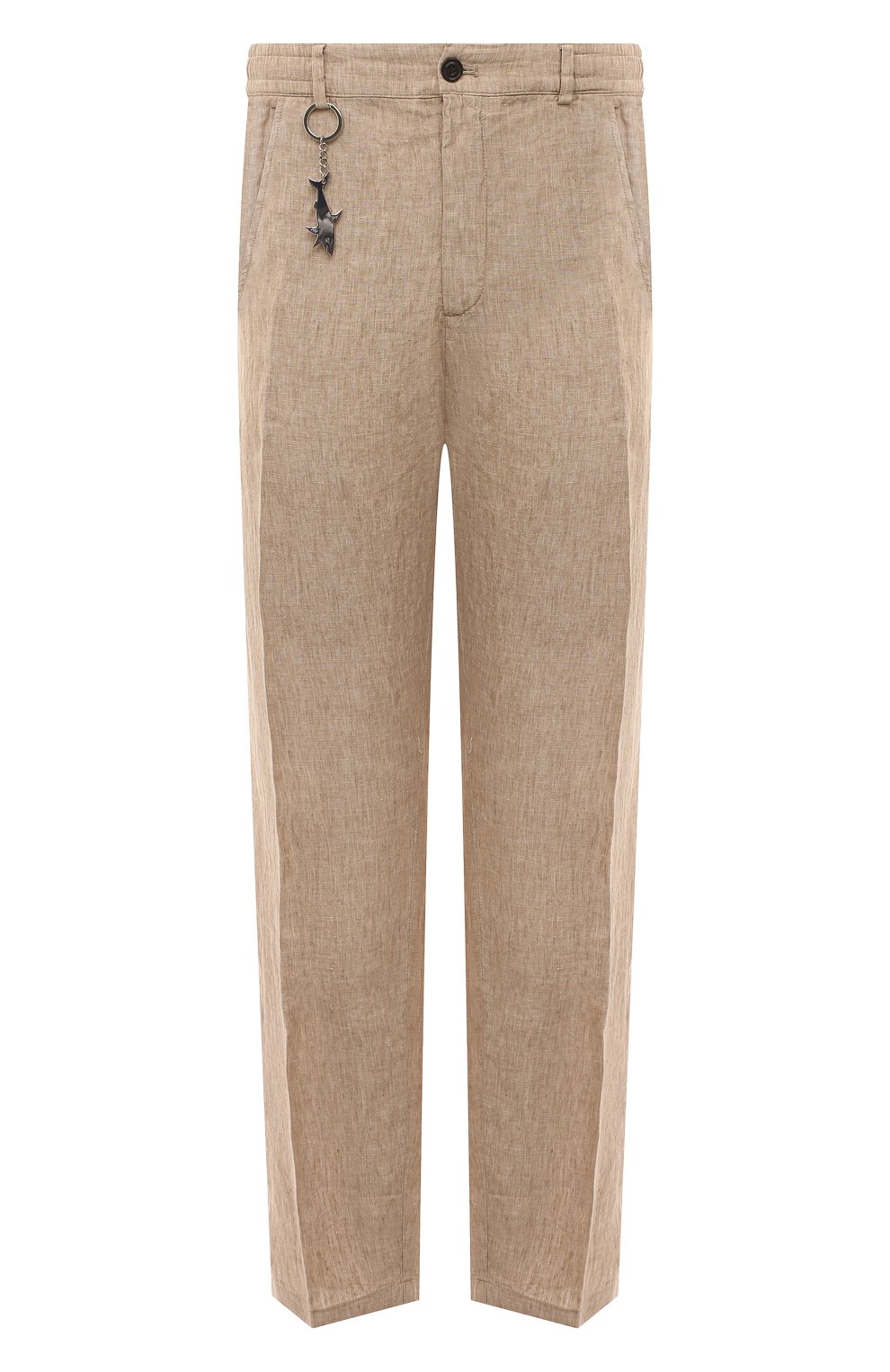 Льняные брюки PAUL&SHARK бежевого цвета по цене 39950 руб., арт. 23414041/62-64, фото 1 Льняные брюки PAUL&SHARK, арт. 23414041/62-64, фото 1